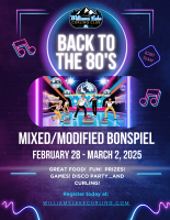 2025 Mixed/Modified "Back to the 80's" Bonspiel