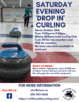 Saturday Night Drop-In Curling 